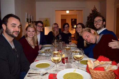 The children of Bosch I: Damien Pieretti, Katherine and Christopher Bopp, Elizabeth Dettke, Anna Moser, Geoffrey & spouse Ally, Henry Peterson-Büngerler.